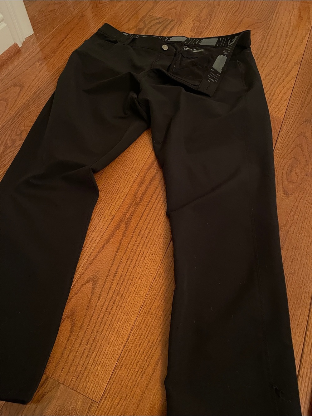 Men’s Black Nike Dri-fit golf pants